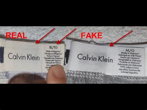 calvin klein boxers fake vs real|calvin klein counterfeit text.